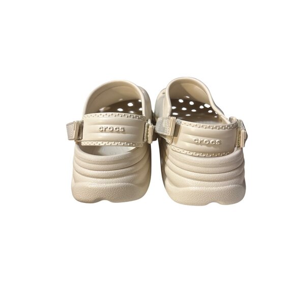 Classic Crocs All-Terrain Clogs In Beige Size M17 Lightweight Comfortable Casual - Picture 5 of 10